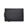 WUCANUI Clutch Genuine PU Wedding Formal Party Black Men's Bag, Leather, Leather, Bag, Occasions, Bag,