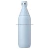 Custom 20oz Stainless Steel Vacuum Insulated Removable Cap Cola Shaped Water Bottle Pink Powder Coated 3-in-1 Functional Tumbler