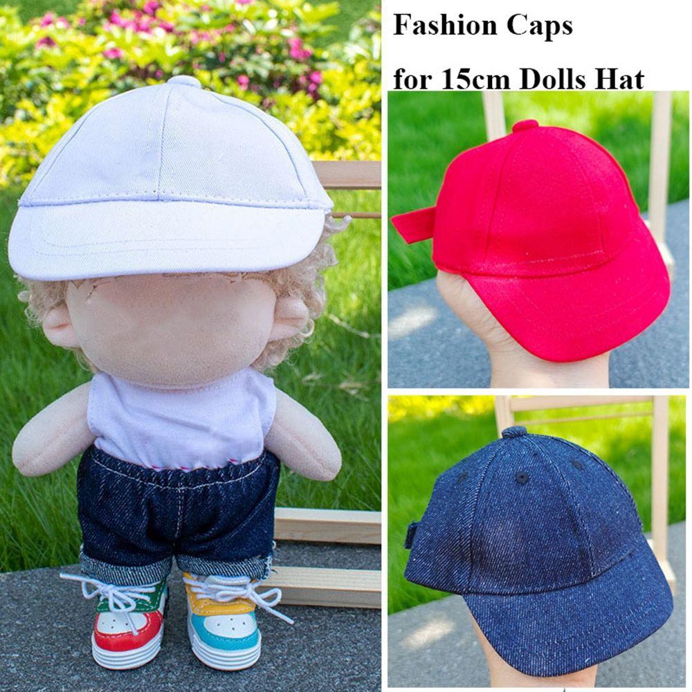 Accessories Straw Hat Candy Color Fashion Caps Baseball Cap 20cm Doll Hat Animal Casual Hat