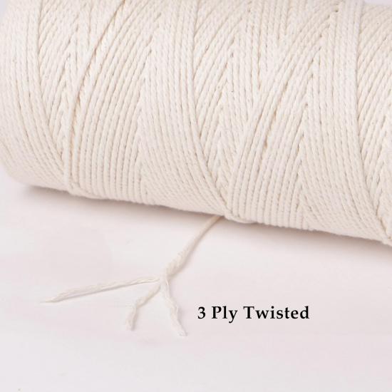 328ft Butchers Cotton Twine String 2mm Cooking Twine Food Safe for Bakers, Meat and Roasting, Gift Wrapping, Crafting & Knitting