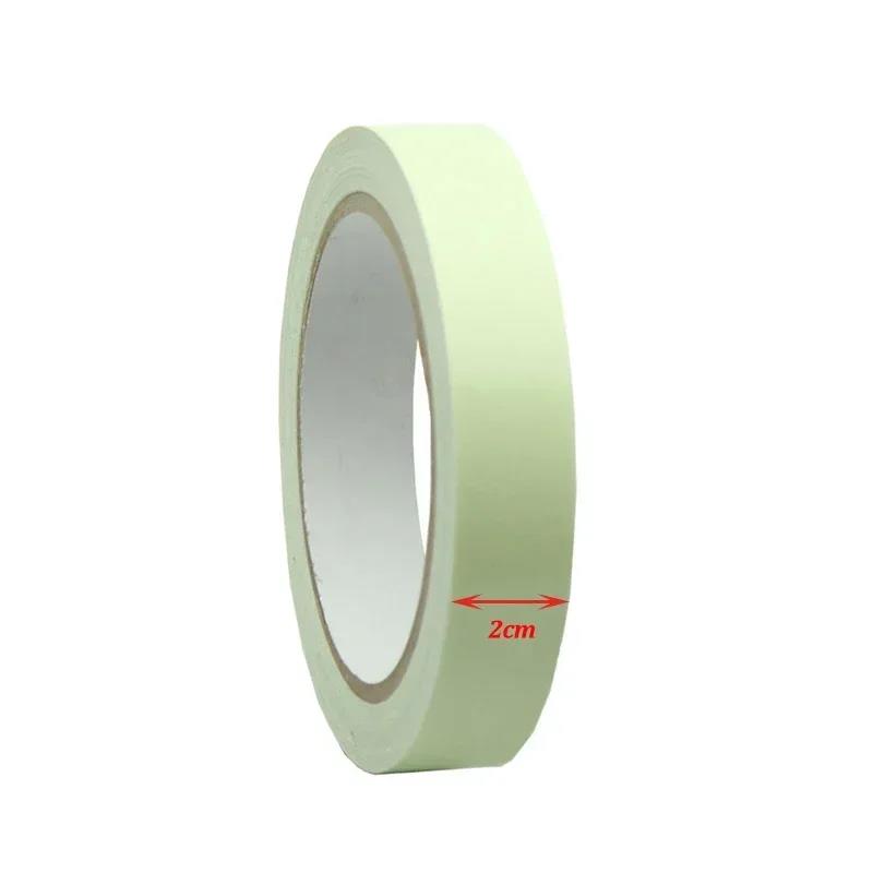 5M Glow in Dark Tape Fluorescent Adhesive Warning Strips for Home Night Vision Luminous Double Sided Glow Stickers for PartyPinstriping Tape 3