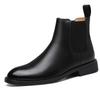 Fashion Fashion Yellow Chelsea Boots Men Pointed Comfortable Dress Boots Men Slip On Cheap Women Men's Suede Shoes Zapatos Hombre Casual