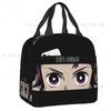 Nezuko Kamado Demon Slayer термоизолированная сумка для обеда Kimetsu no Yaiba многоразовый контейнер для обеда для работы многофункциональная коробка для еды