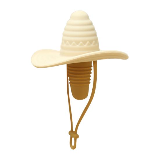 Силиконовая пробка для бутылки вина в форме ковбойской шляпы, экологически чистая, многоразовая, многофункциональная, для герметизации пивных бутылок