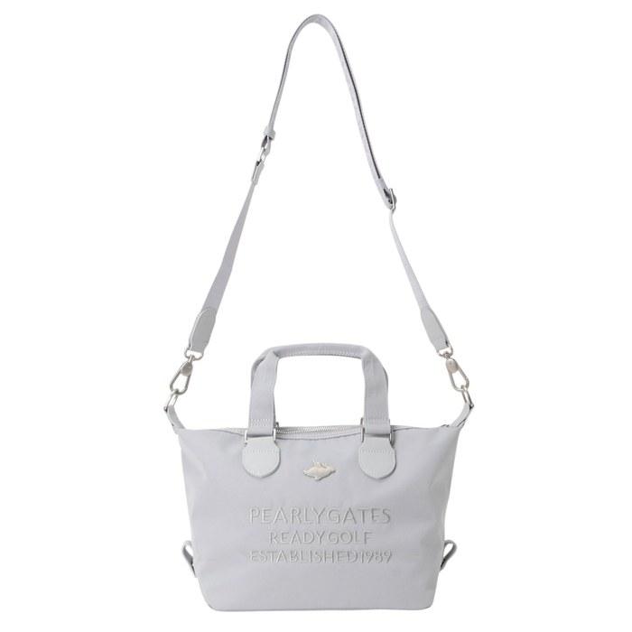 [Pearly Gates] Cart Bag Basic Series / Golf Round / 053-6981211 020_Light Gray FR