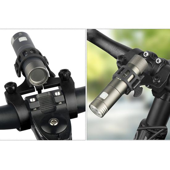 1 комплект, держатель для велосипедного фонаря, противоскользящая силиконовая прокладка, быстросъемный передний руль, зажим для фонарика, крепление для велосипеда