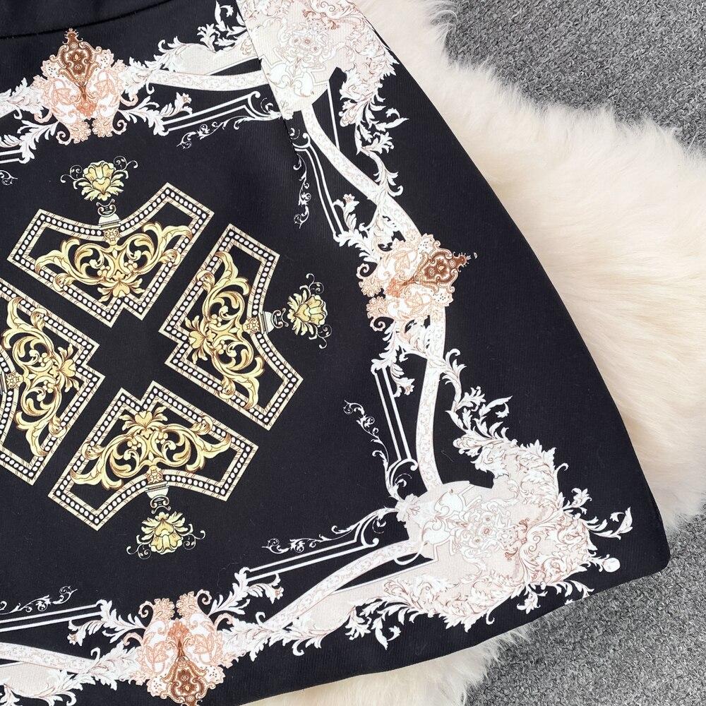 Модный костюм темперамент знаменитости Офисный профессиональный блузка из шифона с бантом комплект из двух предметов юбка с завышенной талией и облегающая бедра весна