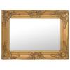 VidaXL Wall Mirror Baroque Style 60x40 Cm Gold 320329