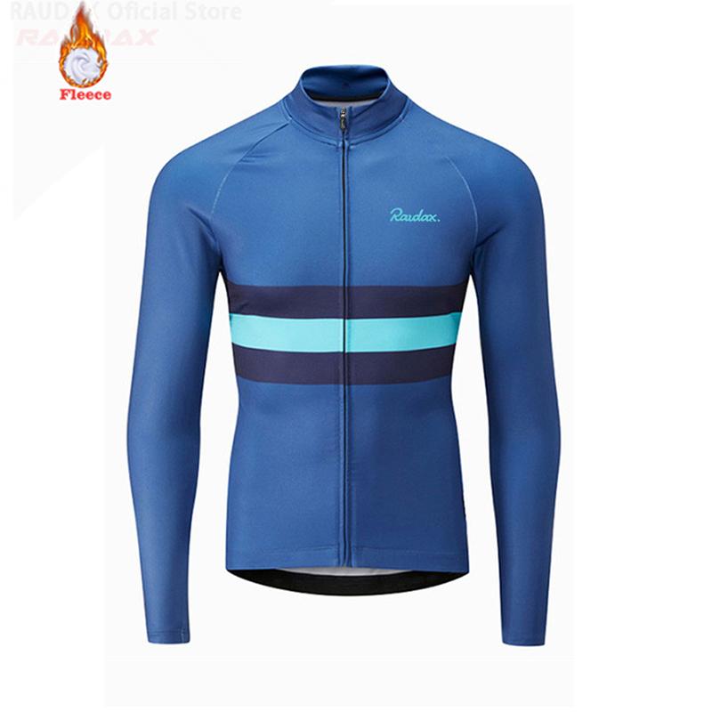 2027 Our Team Raudax Cycling Jersey Set Road Bike Winter Cycling Clothing MTB Cycling Bib Pants Men Ropa Ciclismo Thermal Fleece