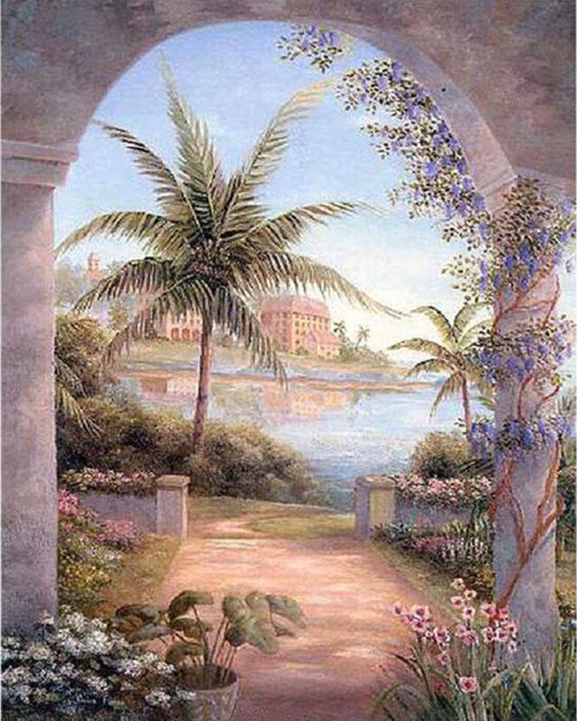 Алмазная картина, полная круглая квадратная принцесса, красивая девушка, 5D DIY, Алмазная вышивка, осень, маленькая девочка и кошка, вышивка крестиком, Алмазная мозаика, настенное искусство