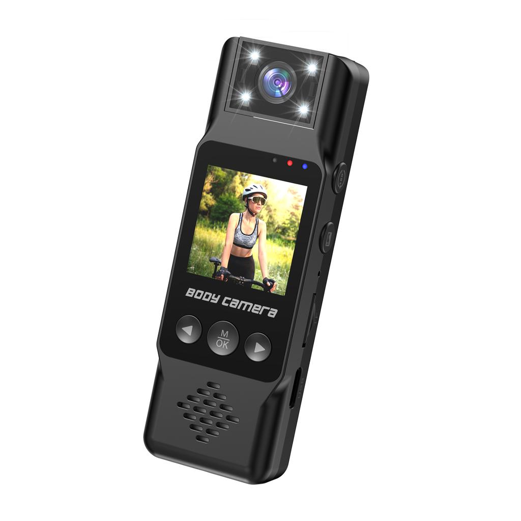 4K WiFi Body Camera with Audio and Video Recording Wearable Body Cam Mini Video Camera Camcorder