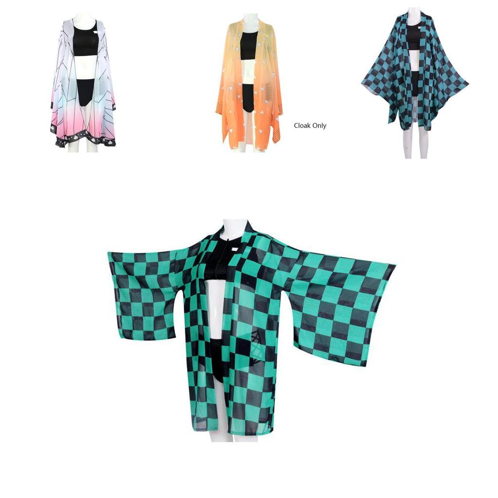 Очаровательный косплей-бикини для пляжа Demon Slayer Kimetsu No Yaiba с изображением Шинобу Кочо