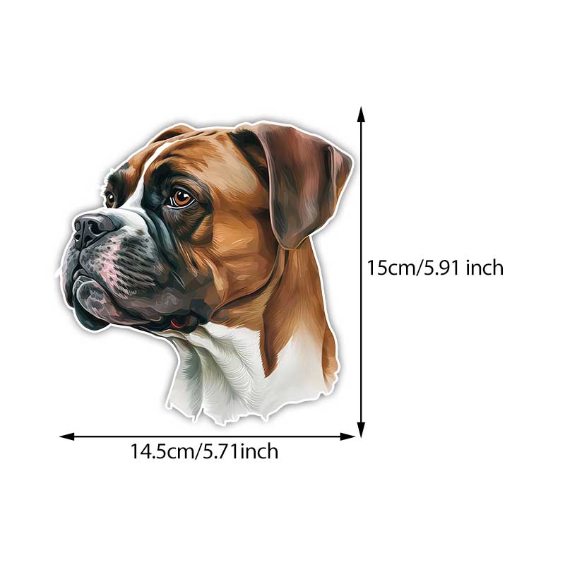 Lover Car Sticker German Boxer Dog Vinyl Decal Waterproof Rear Window Motorcycle Camper Bumper Truck Laptop Decoration Y18