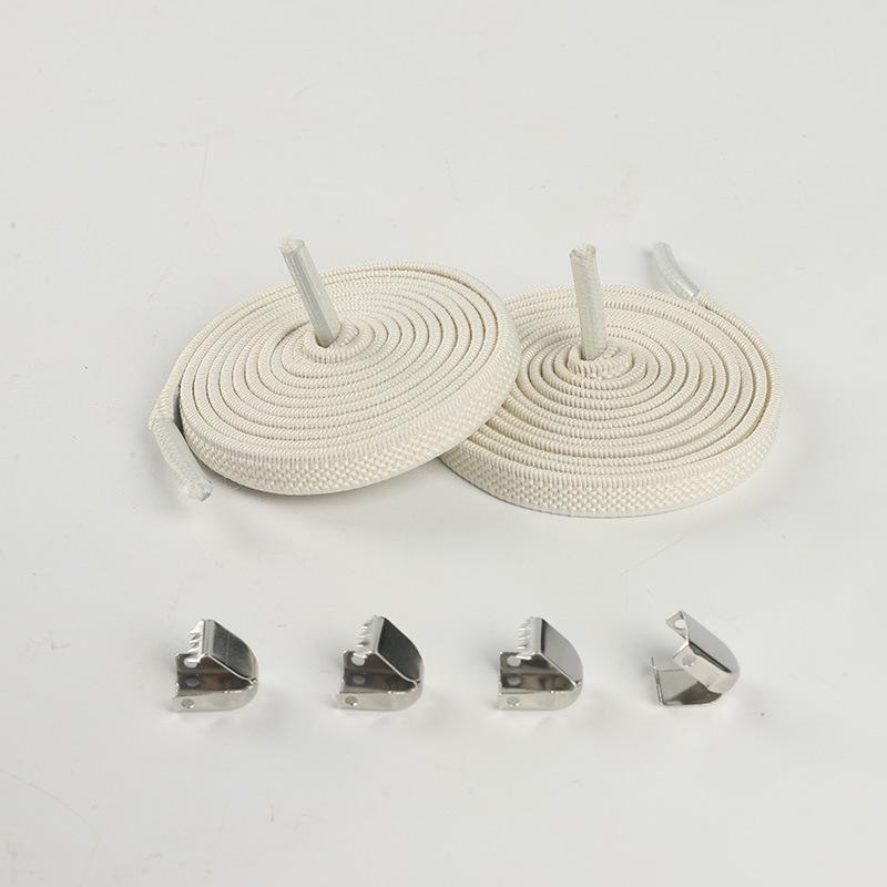 1 пара шнурков без завязок, эластичные шнурки, уличные кроссовки для отдыха, быстрые безопасные шнурки на плоской подошве для детей и взрослых, унисекс, ленивые шнурки