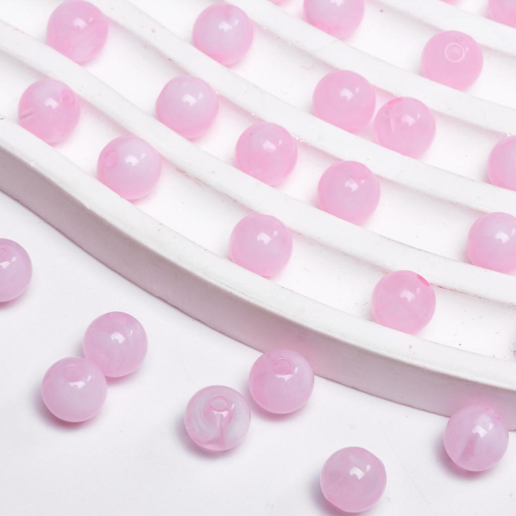 Бусины россыпью, аксессуары для бисероплетения, 8 мм, ручная работа, изготовление ювелирных изделий из смолы, браслет, ожерелье, аксессуары, 30 шт., модный имитационный нефритовый камень, круглый