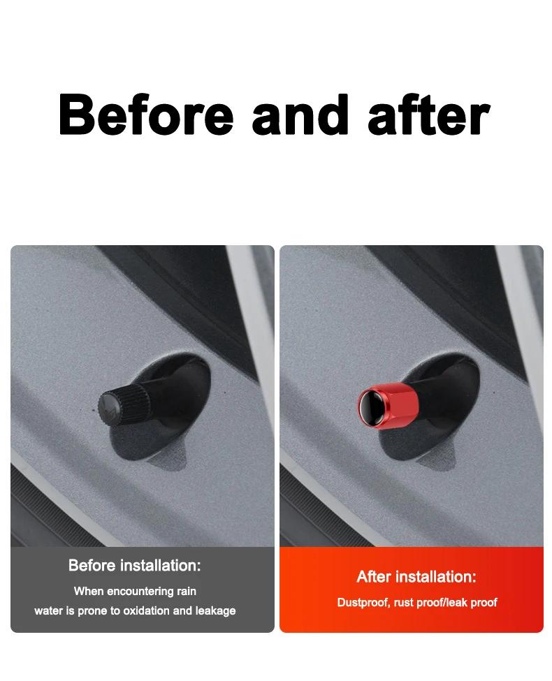 For BMW M Sport E36 E39 E46 E60 E90 F10 F30 G20 G30 X1 X2 X3 X5 X6 Car Wheel Tire Valve Cap Dustproof Cover Accessories DL8