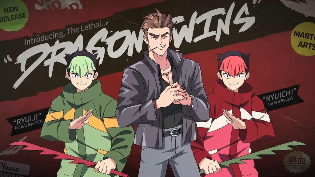 Nekketsu Koha Gaiden River City Girls 1 2 с календарем-постером B2 PS4 Kunio-kun & -