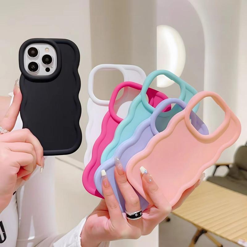 For Redmi 13 13C 14C A3 Note 13 12 13R Samsung A05 A06 A13 A14 A15 A16 Vivo Y18 Y22 Y28 Honor X6 X6a X8 X8a Candy Color Soft Silicone Phone Case