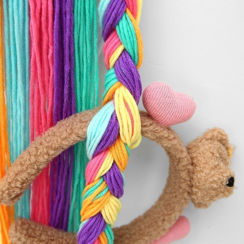 Аксессуар в виде единорога Organizadores, аксессуары для волос, органайзер, заколка для волос, держатель для зажима для волос, декор для хранения, вешалка, полоска, декор для комнаты для девочек