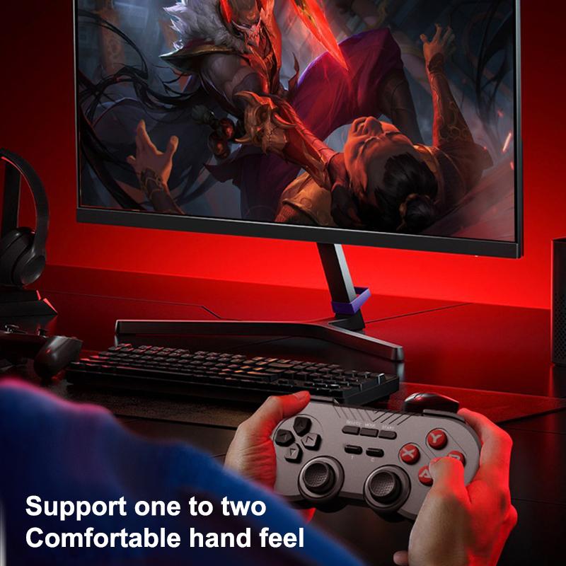 Беспроводной Bluetooth контроллер для Switch, ПК, мобильного телефона, компьютера, 2.4G геймпад, джойстик, мини игровой контроллер, игровой стик