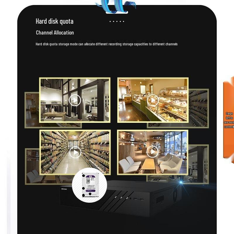 Hikvision 32-Channel 8-Bay 4K Network DVR