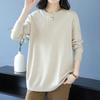 Sweater for Women Autumn Winter Thickened Pullover Warm Knitted Stretchy Long Sleeve Oversize Jumper Tops