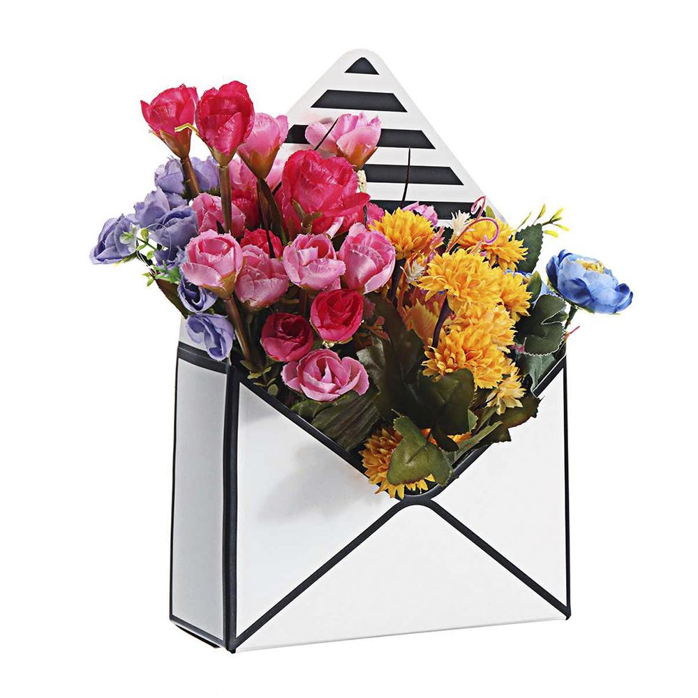 Креативная конвертная складная коробка для хранения букетов флориста с цветами, для вечеринки, Дня святого Валентина, подкладочные конверты, конверт для свадебного приглашения