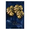 Nordic Golden Plant Leaves Wall Art Canvas Painting Poster Prints Pictures for Modern Living Room Decor