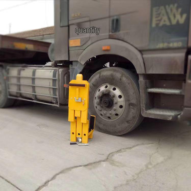 Large Anti-Theft Wheel Lock for Trucks and Trailers