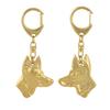 Pharaoh Hound, Kelb tal-Fenek - Gilded Key Ring with Dog In Gift Box, Handbag Decoration, Luxury Accessory by Brand