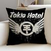 Rock TTokio HotelS Cushion Cover Breathable and skinfriendly linen pillowcase square removable and washable cushion