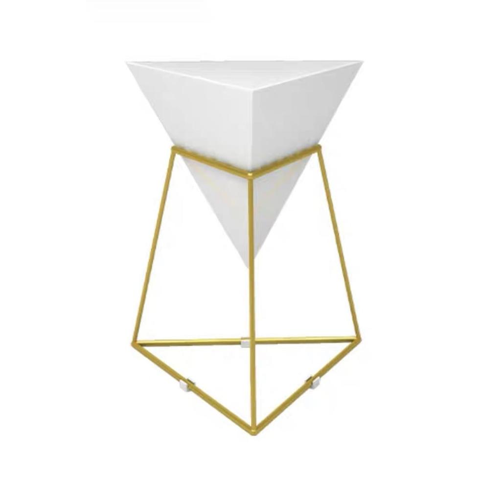Floor Sofa Small Table Iron Tea Table Living Room Simple Bedside Shelf Light Luxury Art Shelf Scandinavian Minimalist
