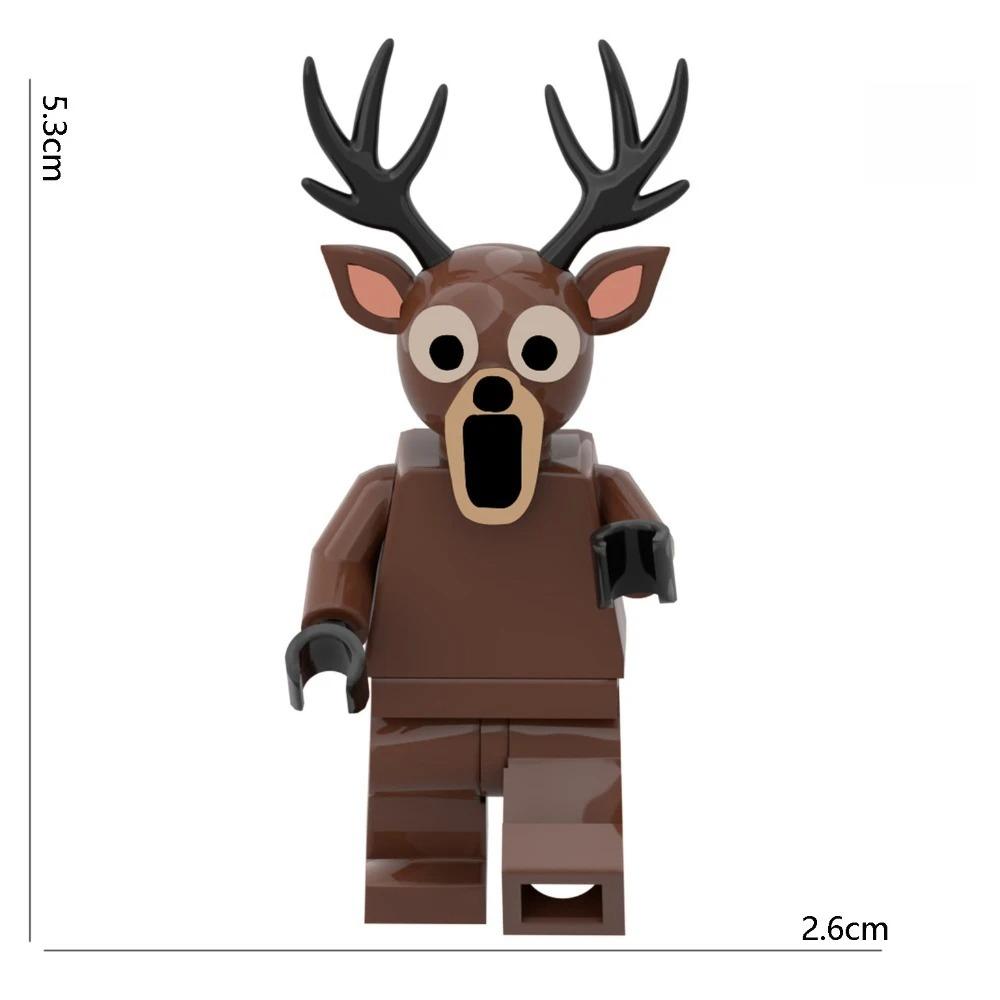 99 Nights In The Forest Deer Owl Goat Monster Building Blocks Set Children's Toys Plastic Doll Model Assembled Building Blocks
