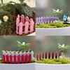 Wood Fence Palisade Miniature Fairy Garden Home Houses Decoration Mini Craft Micro Landscaping Decor Diy Accessories