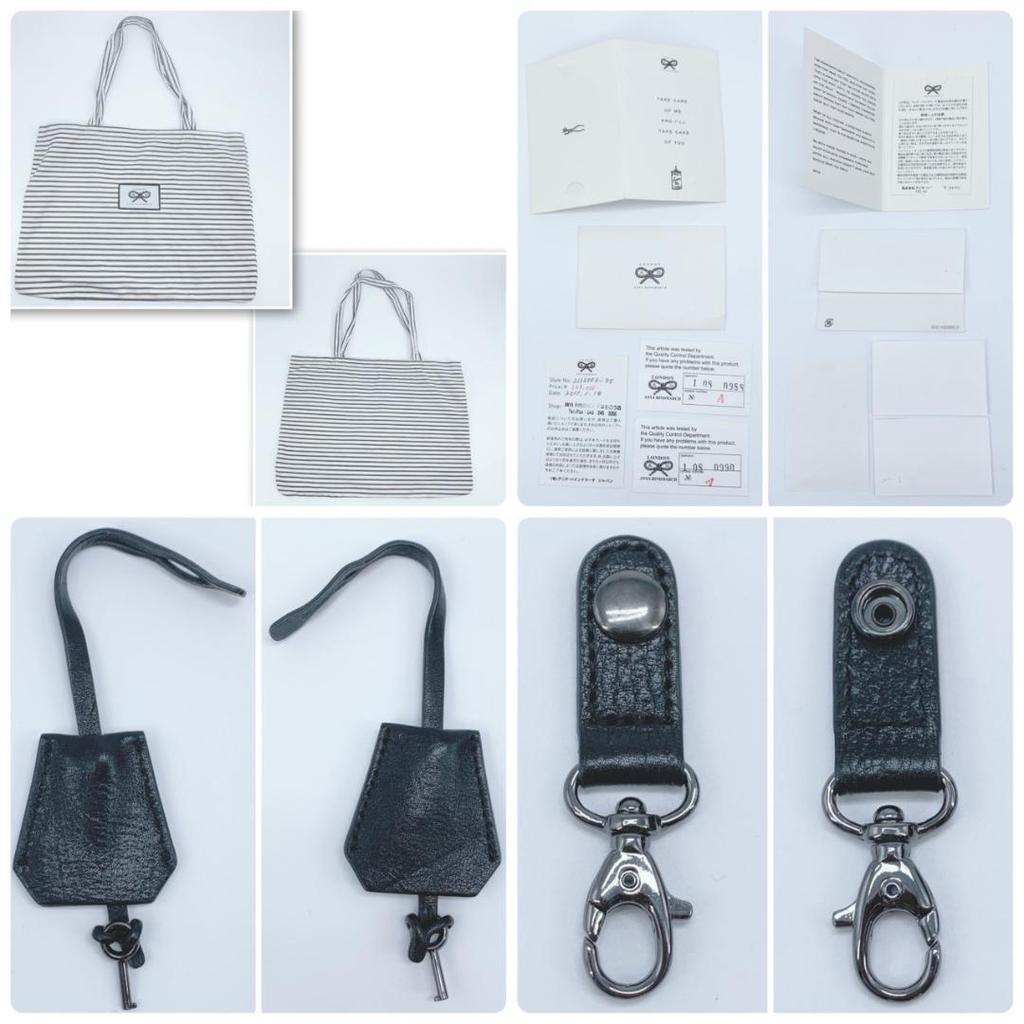 ANYA HINDMARCH Carker Unborn Calf Leopard Print Handbag Boston Bag Leather Grey Brand Tassel A4 Capacity Women's Logo Plate