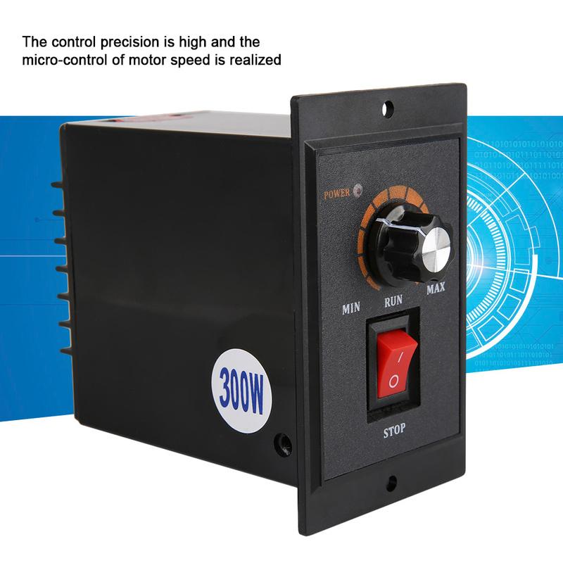 AC 220V 50/60Hz Однофазный регулятор скорости двигателя переменного тока Регулятор скорости электродвигателя
