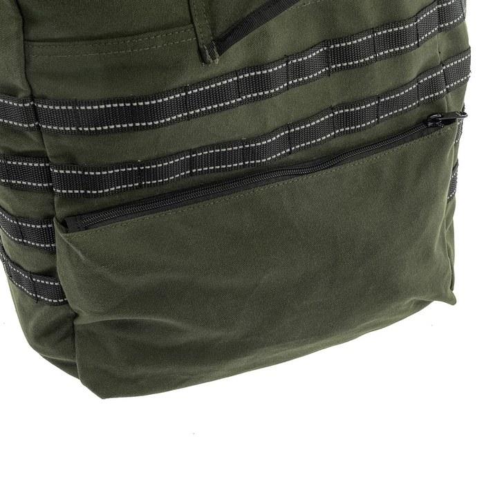 Komine SA-251 Camping Canvas Seat Bag 65L Olive