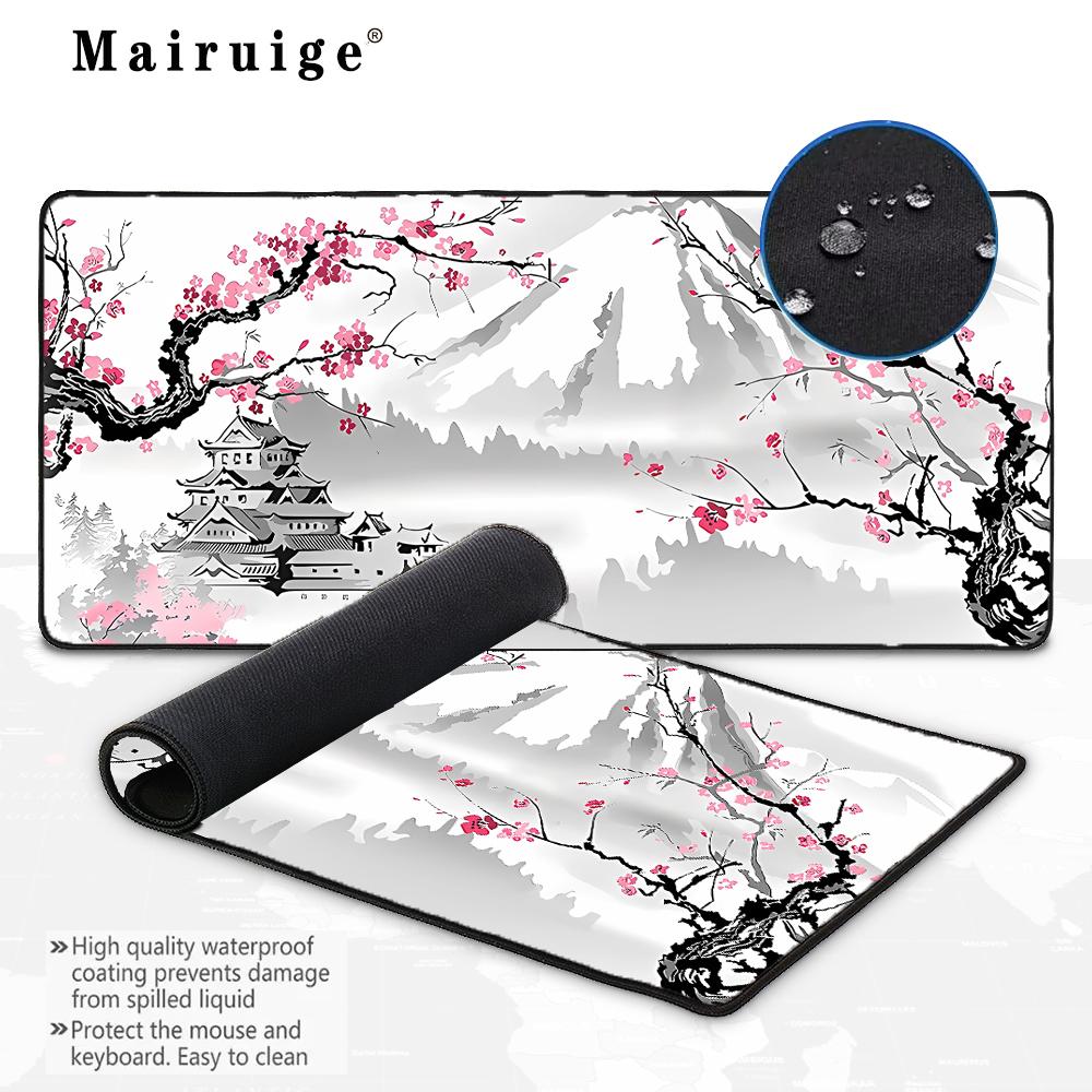 Sakura Mouse Pad Large Offices Accessories Desk Mat Gaming Mats Desk Pad Waterproof Office Rug Mouse Mat 900x400 Keyboard Pad