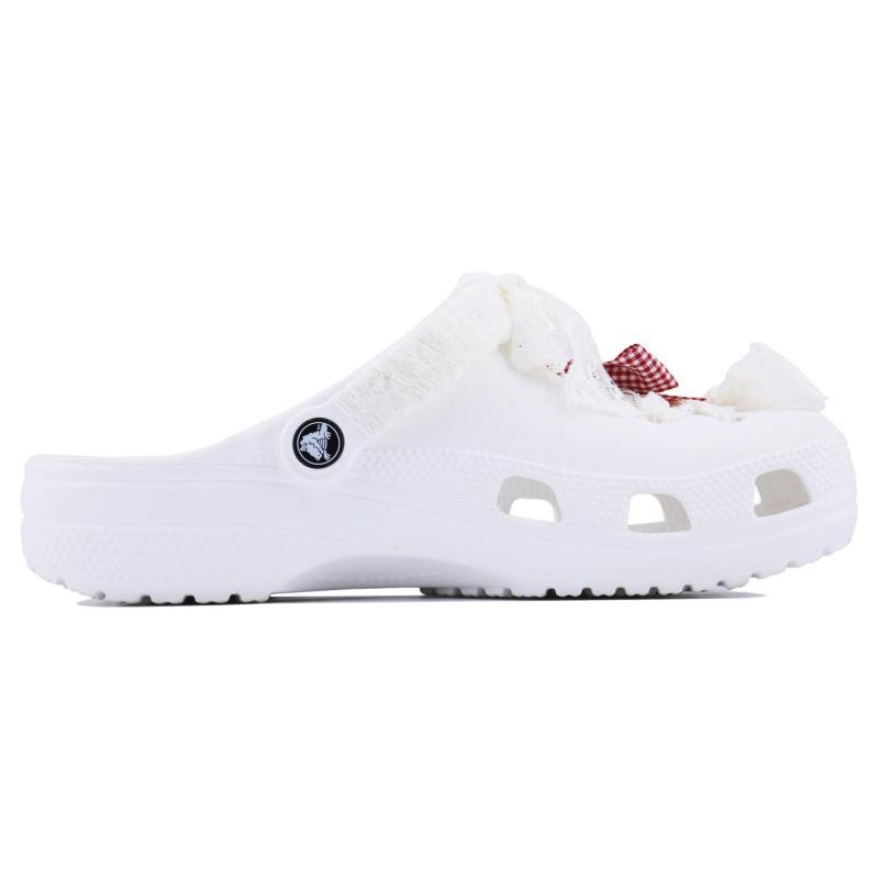 Crocs Классические клоги SDS на шнуровке, щенки, унисекс, белые