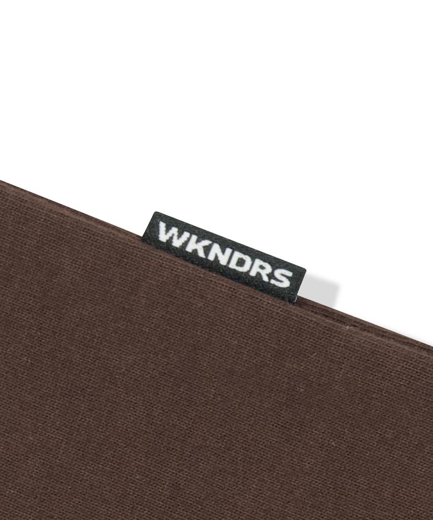 Футболка WKNDRS Weekend (коричневый)