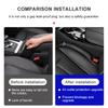 2PCS Car Seat Gap Filler Side Seam Plug Strip Leak-proof Filling Strip For Subaru Impreza Legacy WRX STI BRZ XV WRC Forester Crosstrek