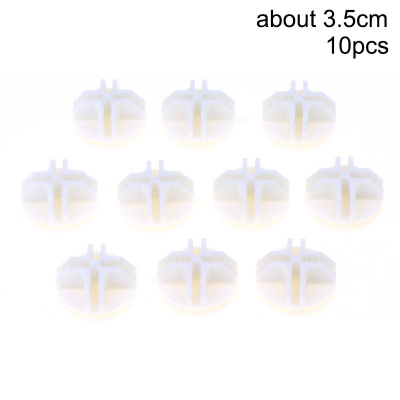 DIY Closet Shoe Rack Connectors 10Pcs Durable Plastic Cube Fasteners for Wire Grid Shelf Home Storage Organization