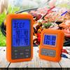 Wireless Remote BBQ Thermometer Oven Temperature Grill Thermometer  Battery Powered Kitchen Temperature Alarm with 4 Probes