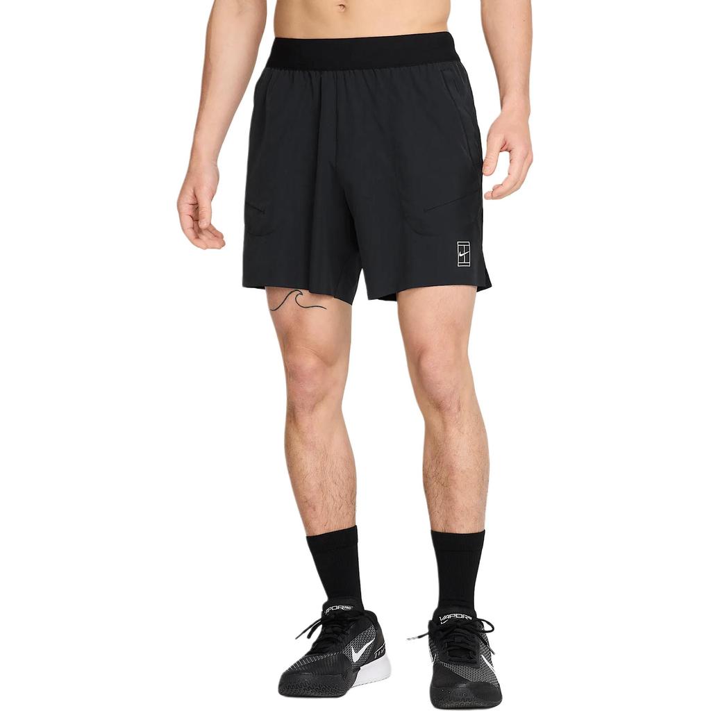 Nike Мужские брюки для тенниса Dri Fit Advantage Черный/Белый FZ6914-010