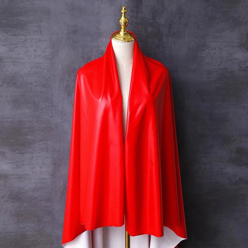 1/2/3/5M Matte Soft Leather Fabric Elastic 4-Way Stretch Faux PU Fabrics For Dress Clothes Upholstery  DIY Sewing Accessories