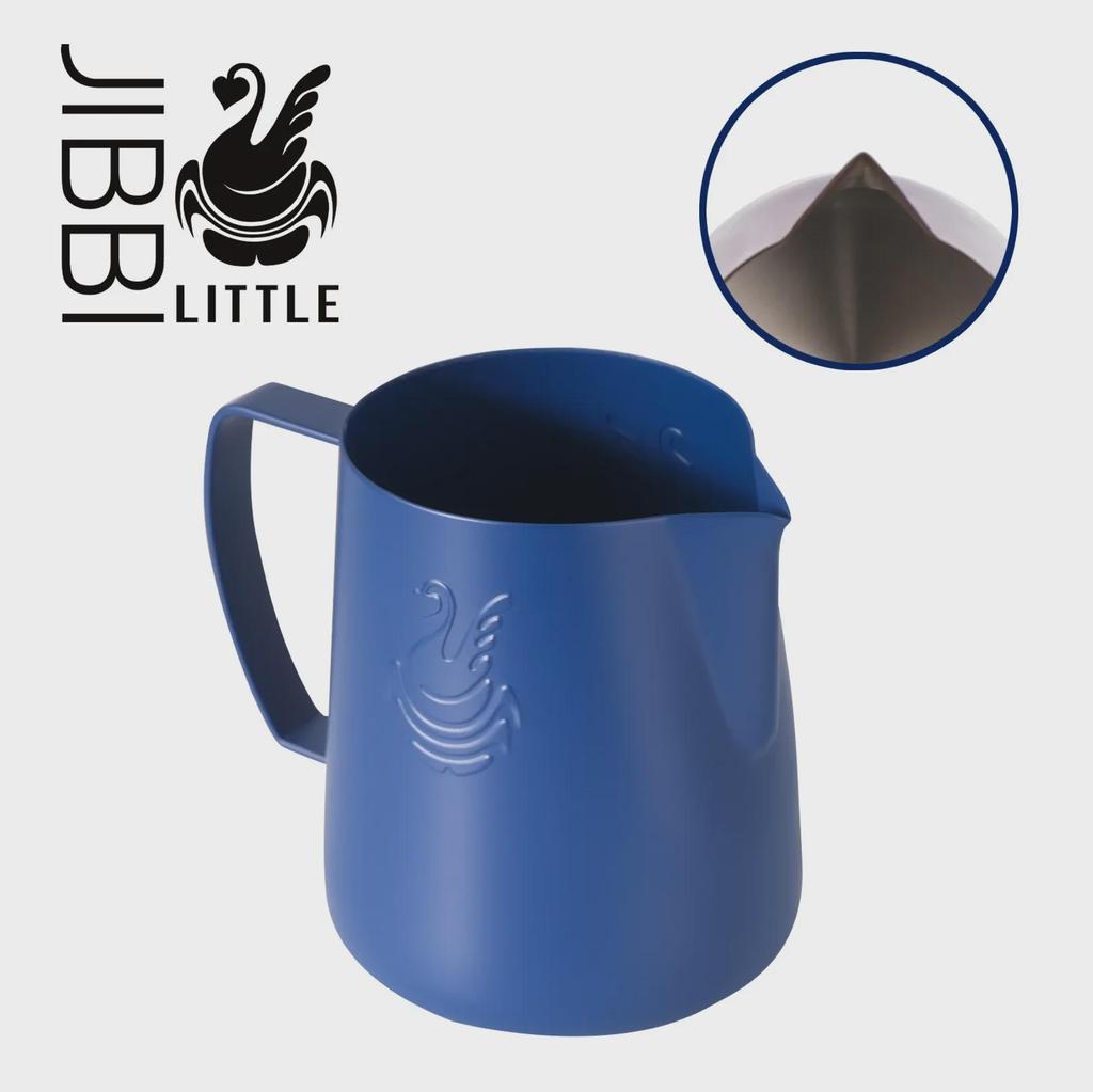 JIBBI Swan Latte Art Cup, 304 Stainless Steel, 400ml Milk Frothing Pitcher