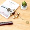 Metal Wood Money Tree Wind Chimes Bell Good Lucky Home Garden Outdoor Indoor Wall Hanging Use Elegant Sound Decorations