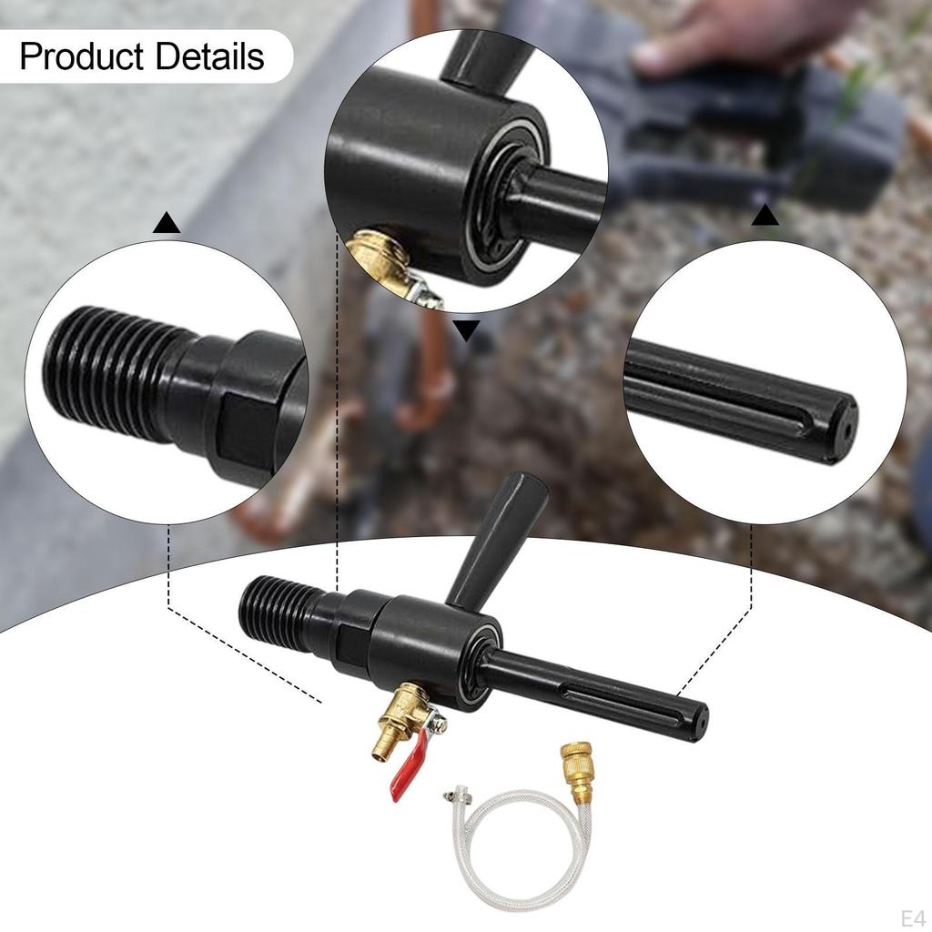 Набор адаптеров для дрели Аксессуары Легко установить со шлангом Заменяемый Водостойкий сердечник
