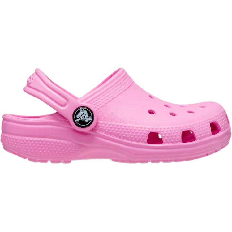 Crocs Классические клоги Противоскользящие Износостойкие Низкие Детские Туфли Розовые Младенческие И Малышовые