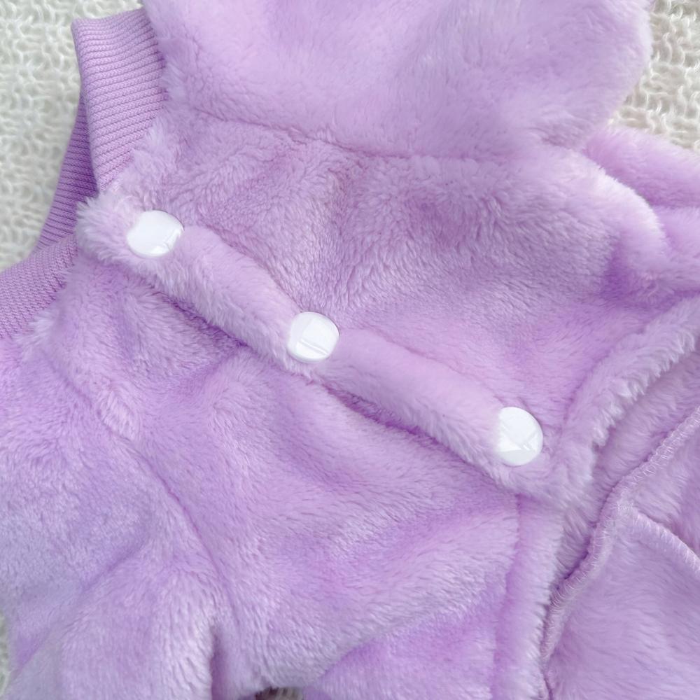 Зимняя одежда для питомцев Тяжелый плюшевый флис Теплая одежда для улицы Одежда для кошек и собак Мягкий удобный осенний жилет для щенка Маленькая средняя одежда для собак